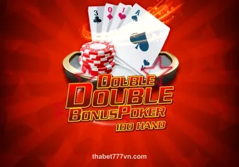 Double Double Bonus Poker 100 Hand tại thabet casino